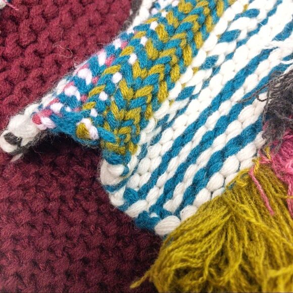 BCBGMaxAzria Earth Tones Knit Infinity Scarf - Picture 6 of 9